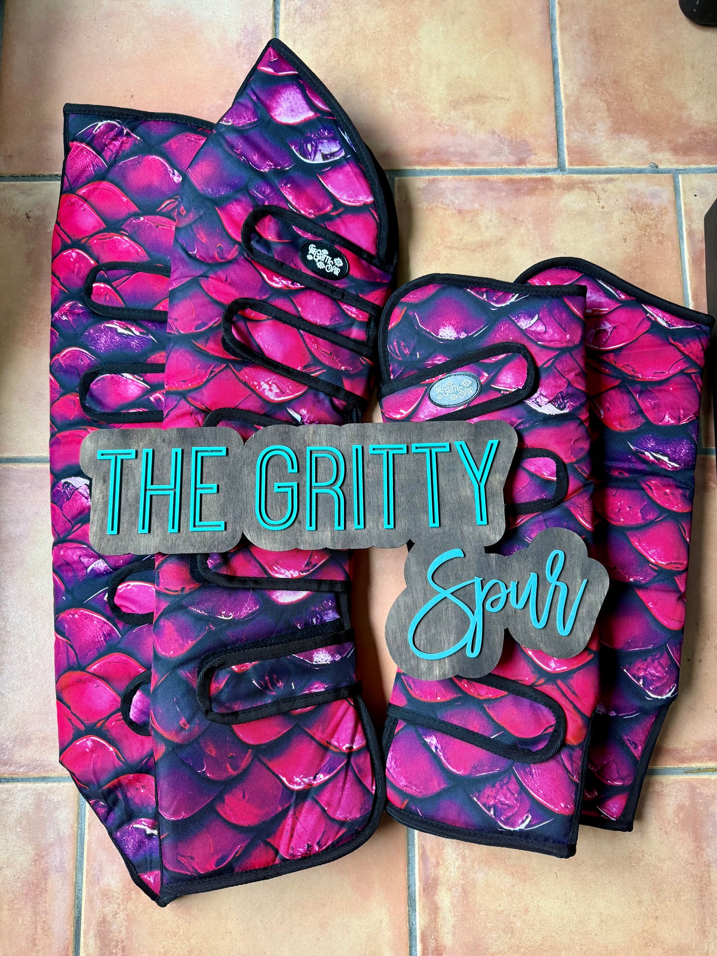PRE ORDER- Pink Dragon Shipping Boots