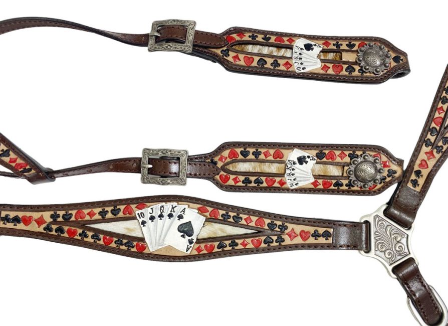 Royal Flush Poker Gambler tack set