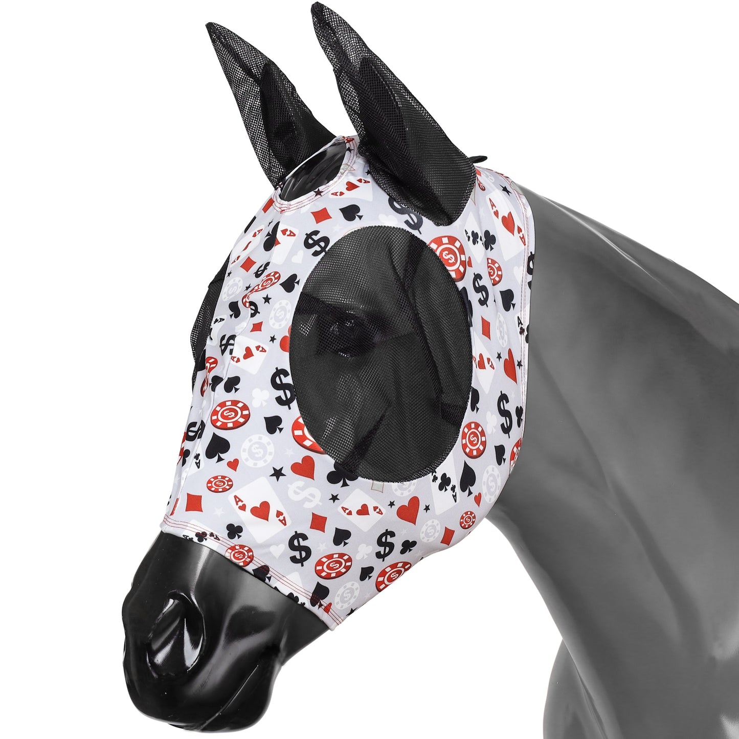 READY TO SHIP-Lucky Draw Lycra Fly Mask