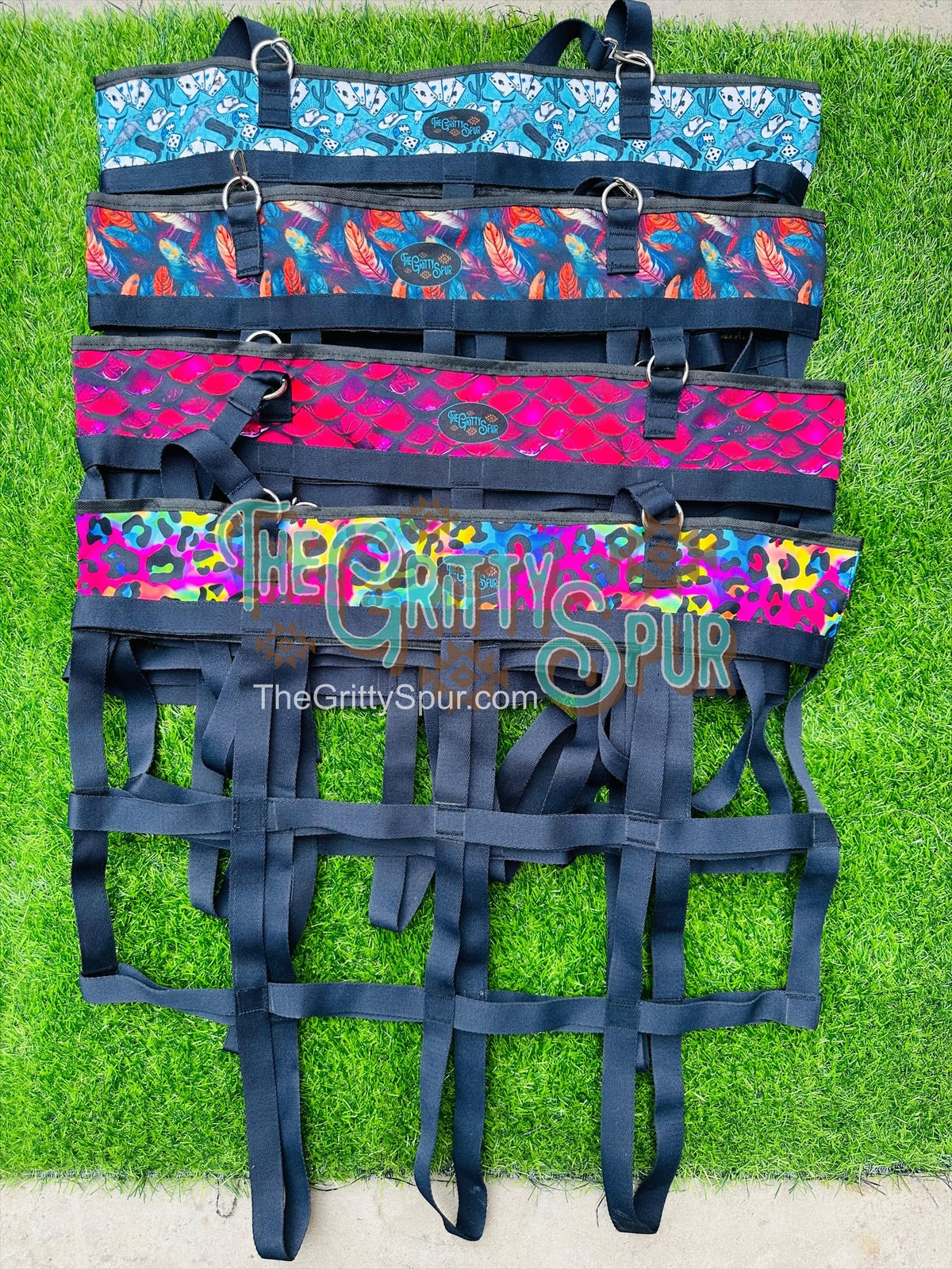 READY TO SHIP- Pattern Fan bag