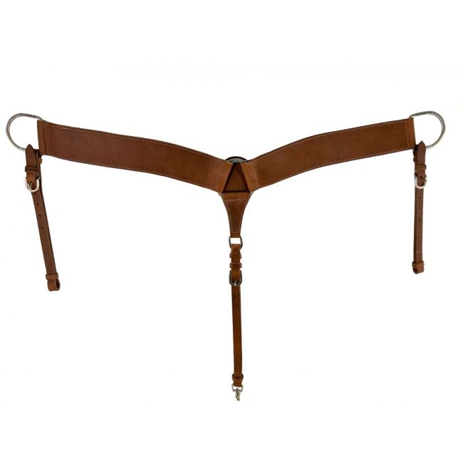 READY TO SHIP- Argentina Cow Leather Breastcollar