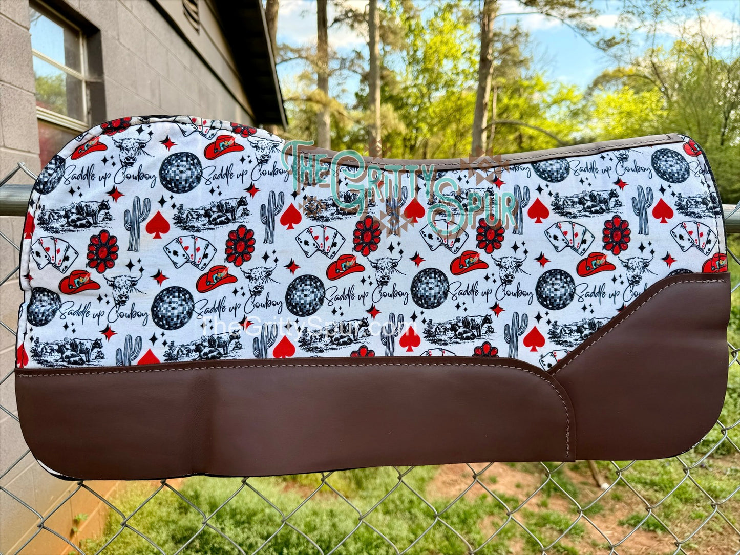 READY TO SHIP- Western Pattern Saddle Pads