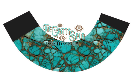 PRE ORDER- Turquoise Stone Bell Boots