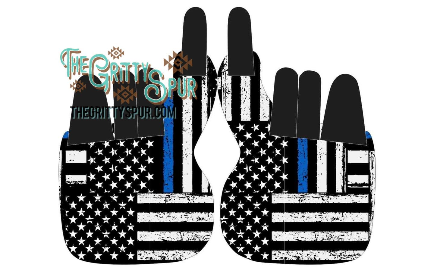 MED AND XL IN STOCK- Thin Blue Line Sport Boots