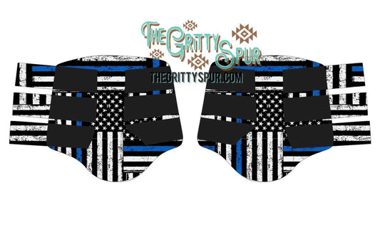 PRE ORDER- Thin Blue Line Splint Boots