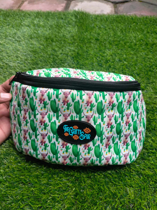 PRE ORDER- Highland Cactus Saddle Pouch