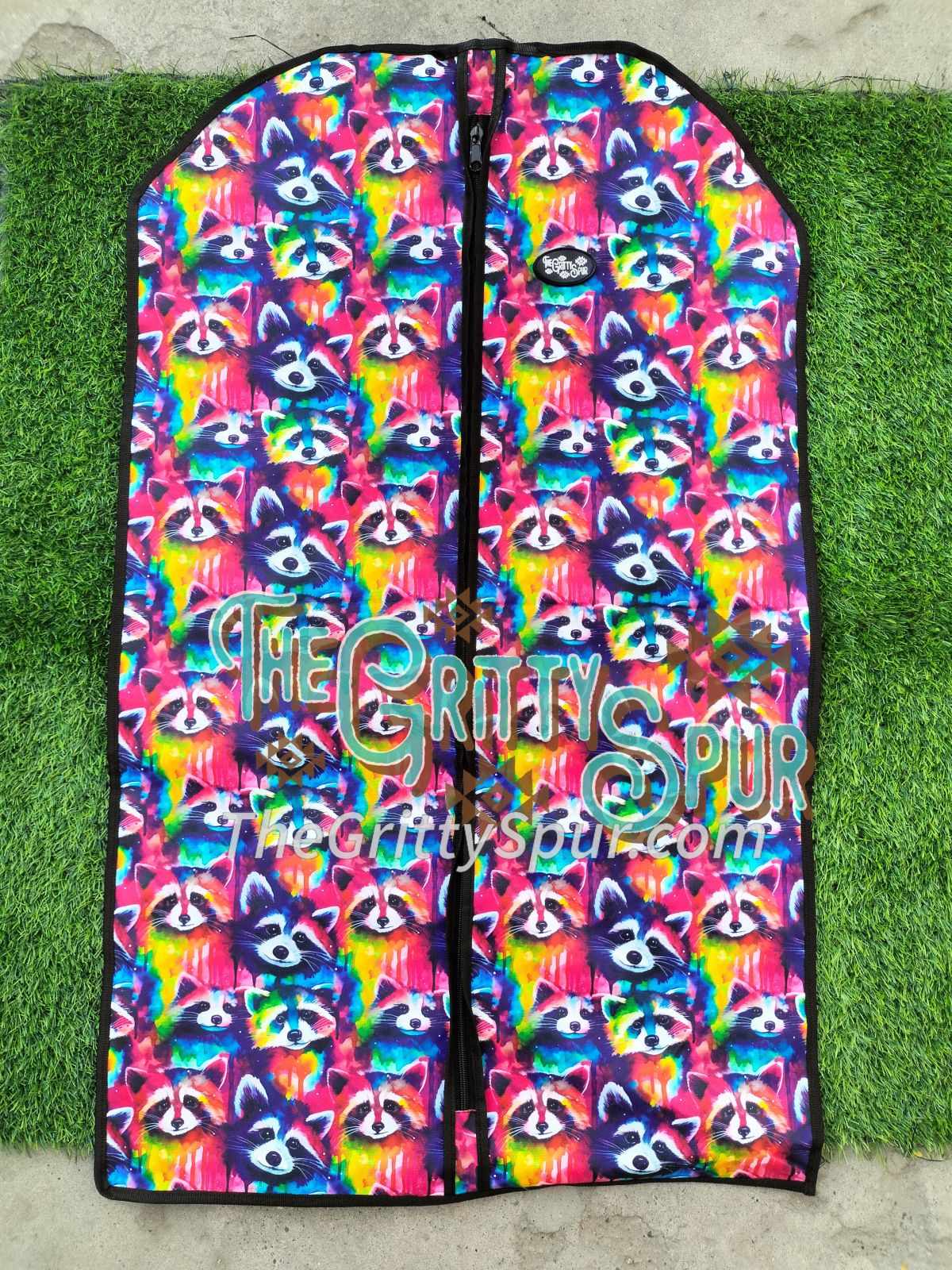 PRE ORDER Rainbow Racoon Garment Bag