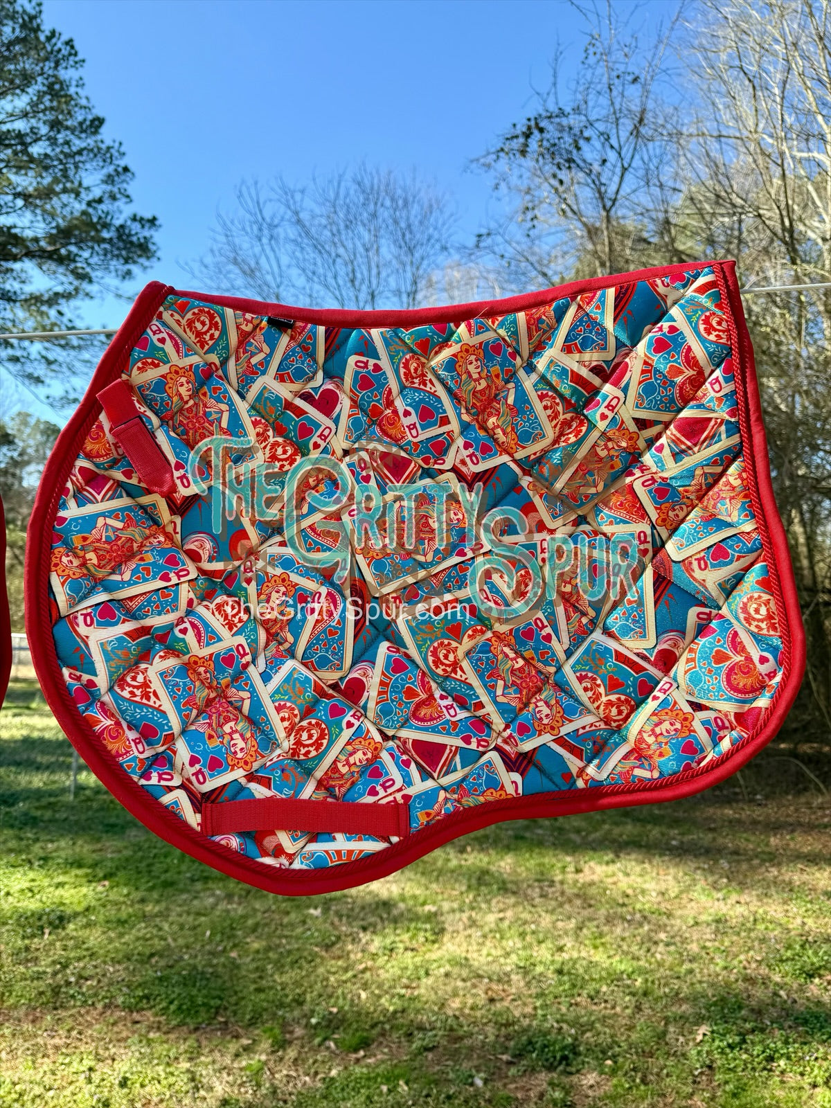 READY TO SHIP- English AP Saddle Pads