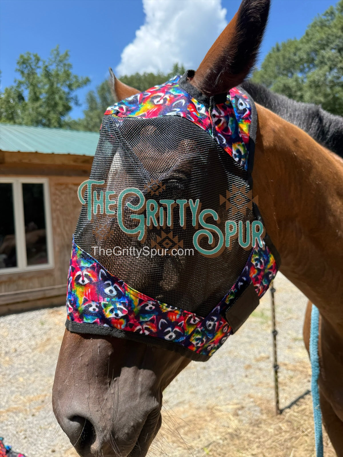 READY TO SHIP- Printed Fly Masks- ALL HORSE SIZE