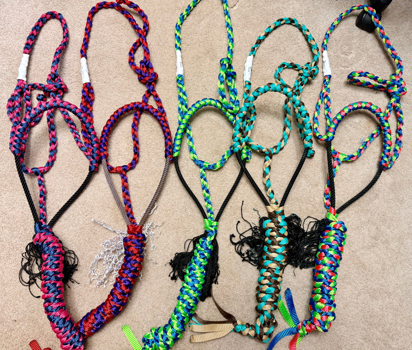 READY TO SHIP- Horse size mule tape halters
