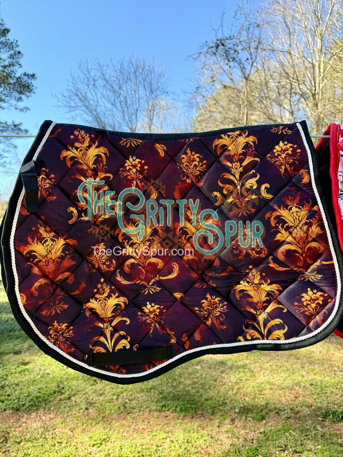 READY TO SHIP- English AP Saddle Pads