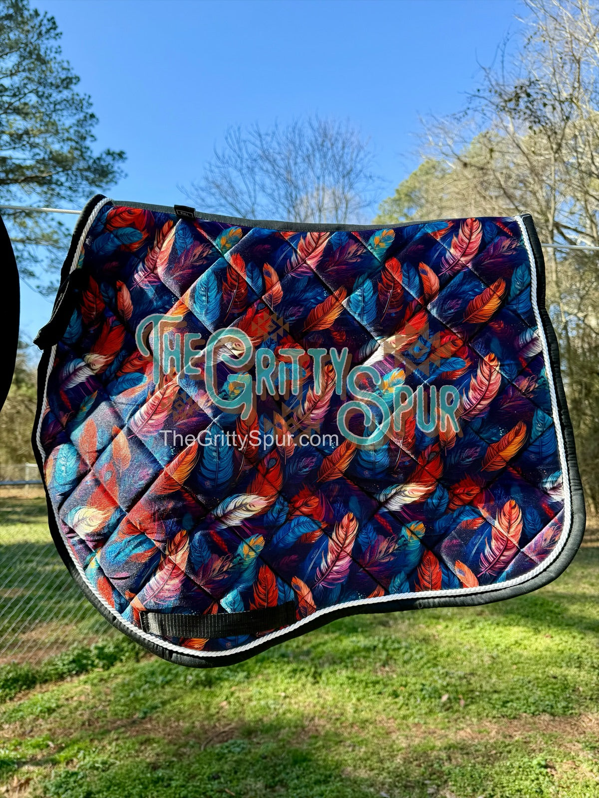 READY TO SHIP- English AP Saddle Pads