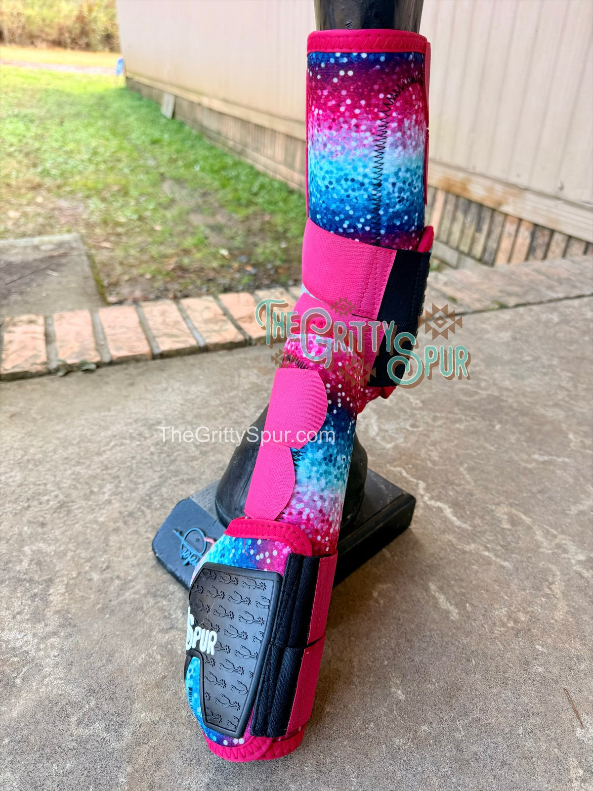 READY TO SHIP- Rubber Heel Sport Boots