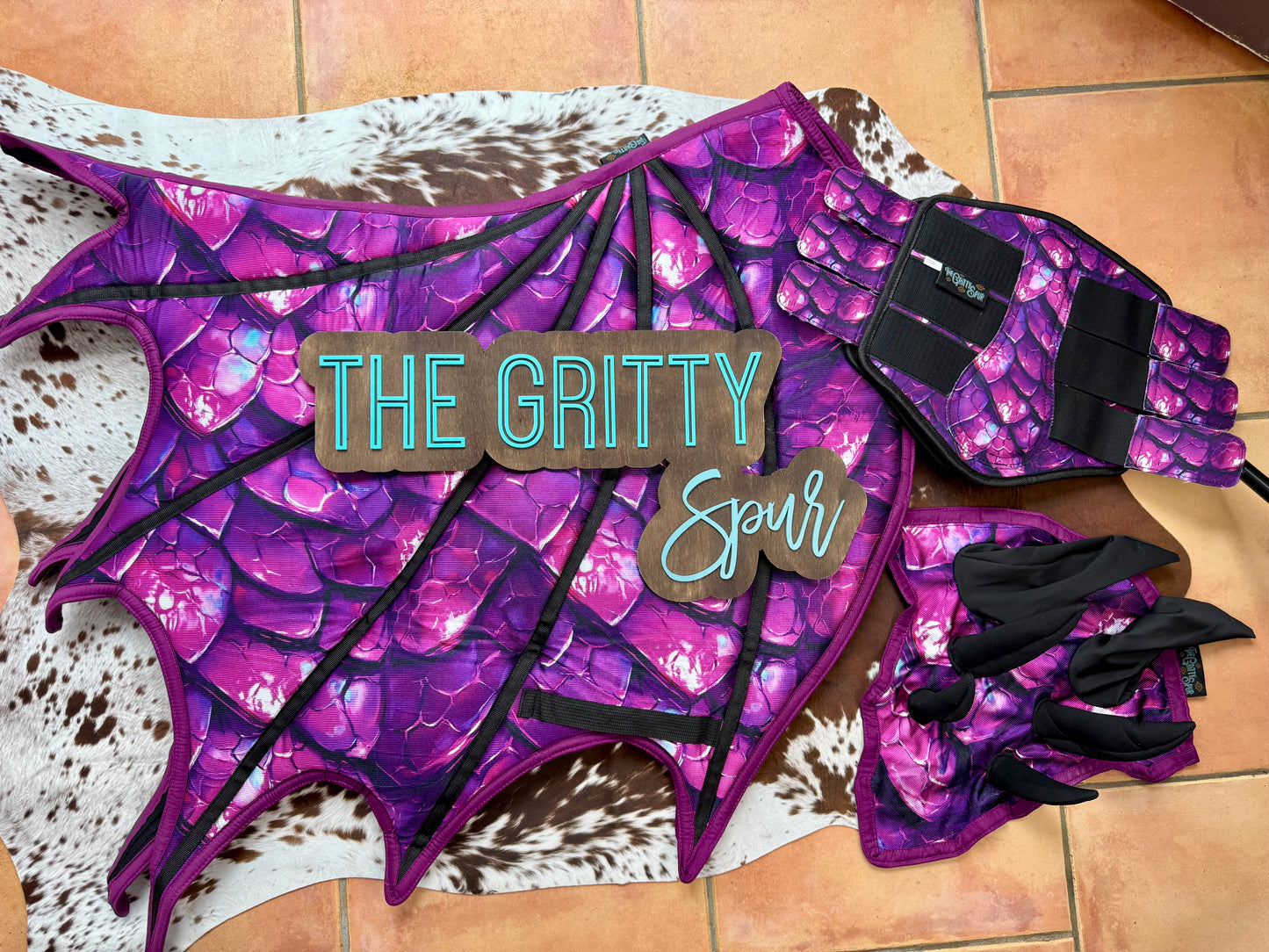READY TO SHIP- Purple Dragon Items