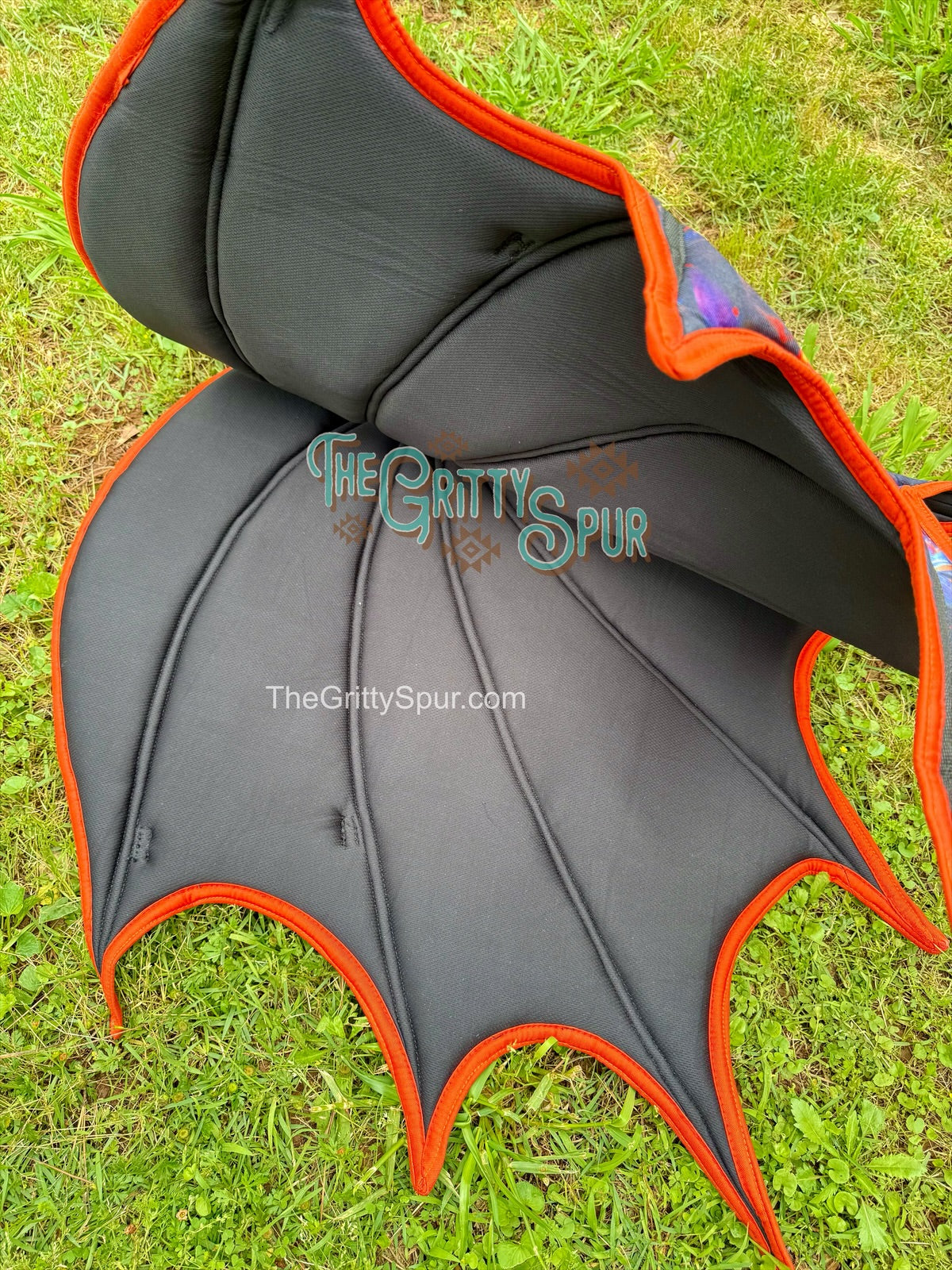 READY TO SHIP- Dragon Saddle Pad (all colors inside)