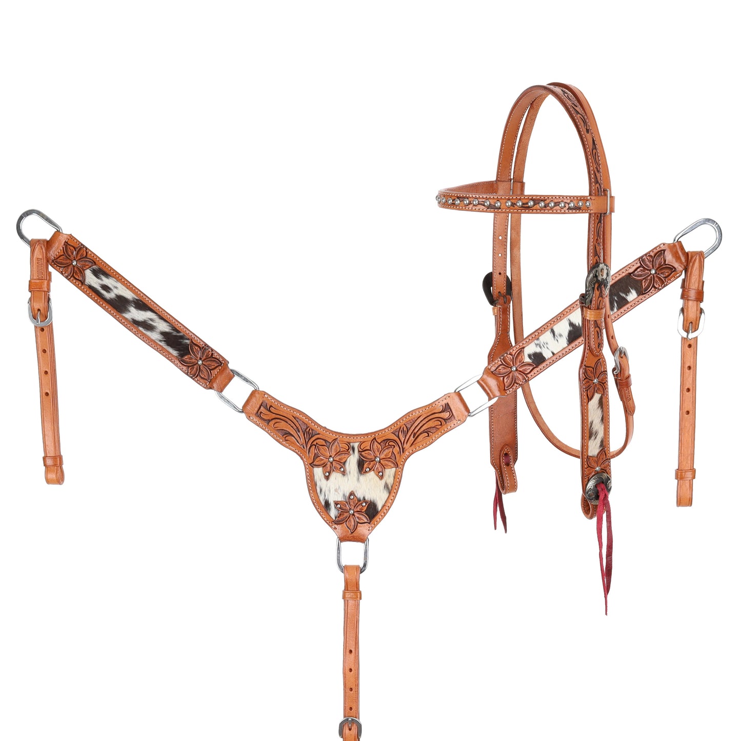 Blossom & Hide Browband Headstall and Breastcollar Set