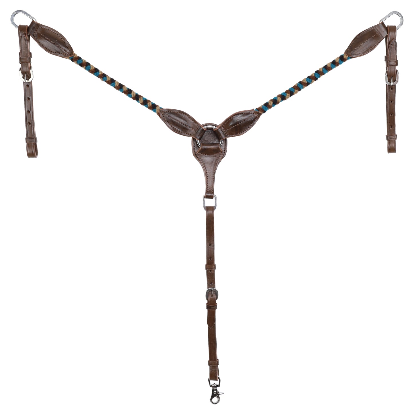 Desert Dawn Mohair Browband Headstall and Breastcollar Set