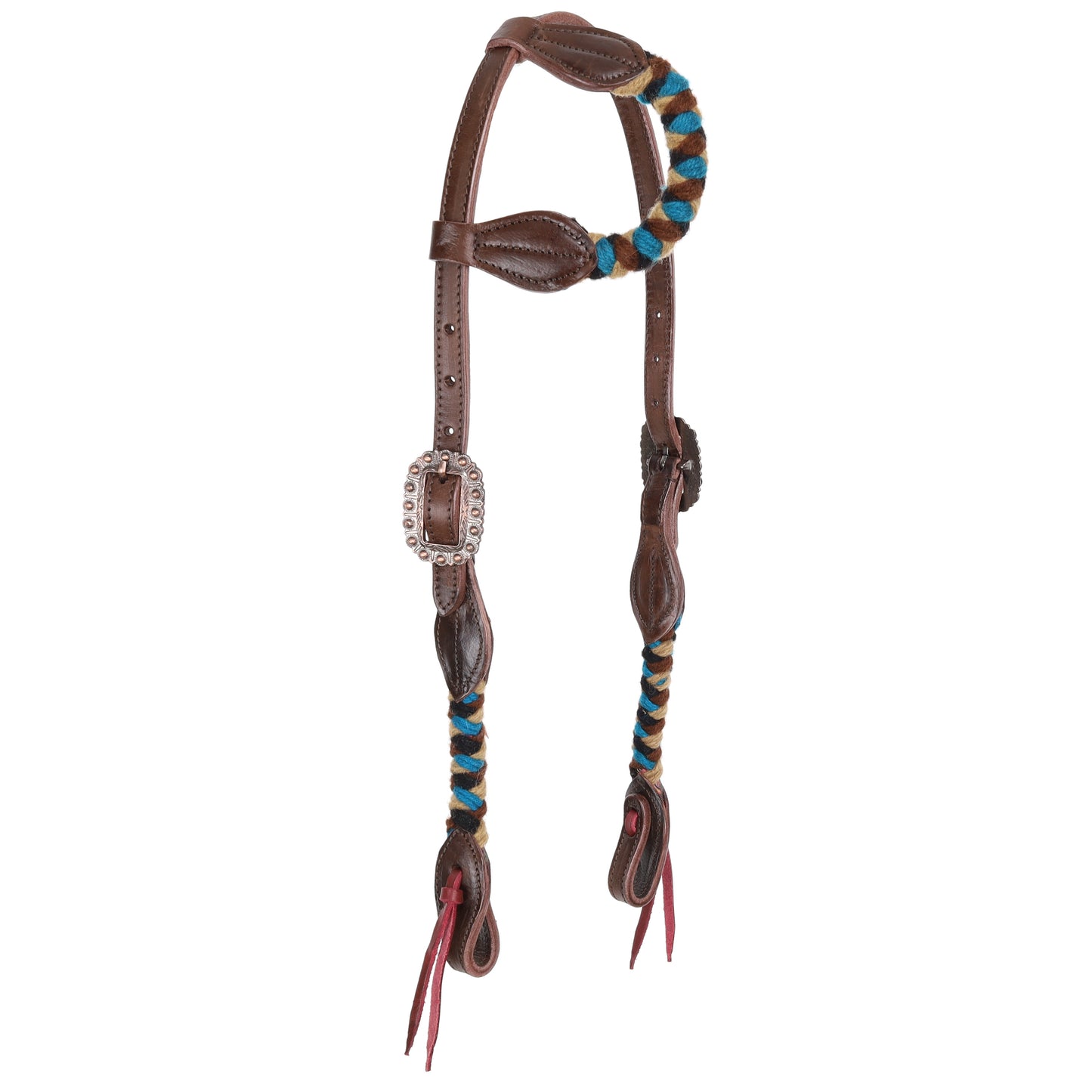Desert Dawn Mohair Browband Headstall and Breastcollar Set