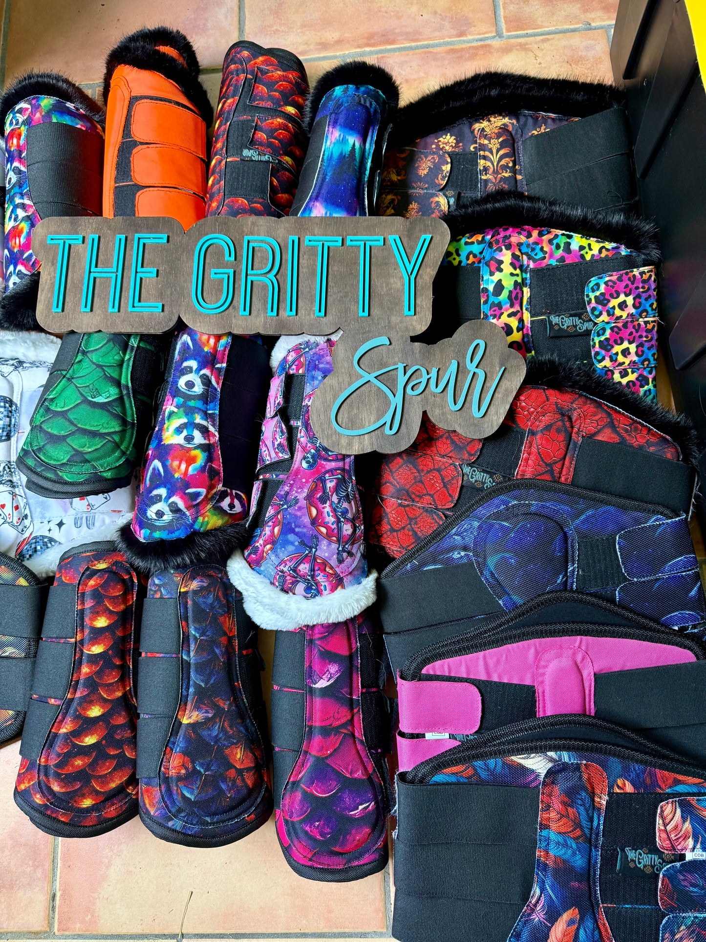 READY TO SHIP- Splint Boots (many patterns inside!)