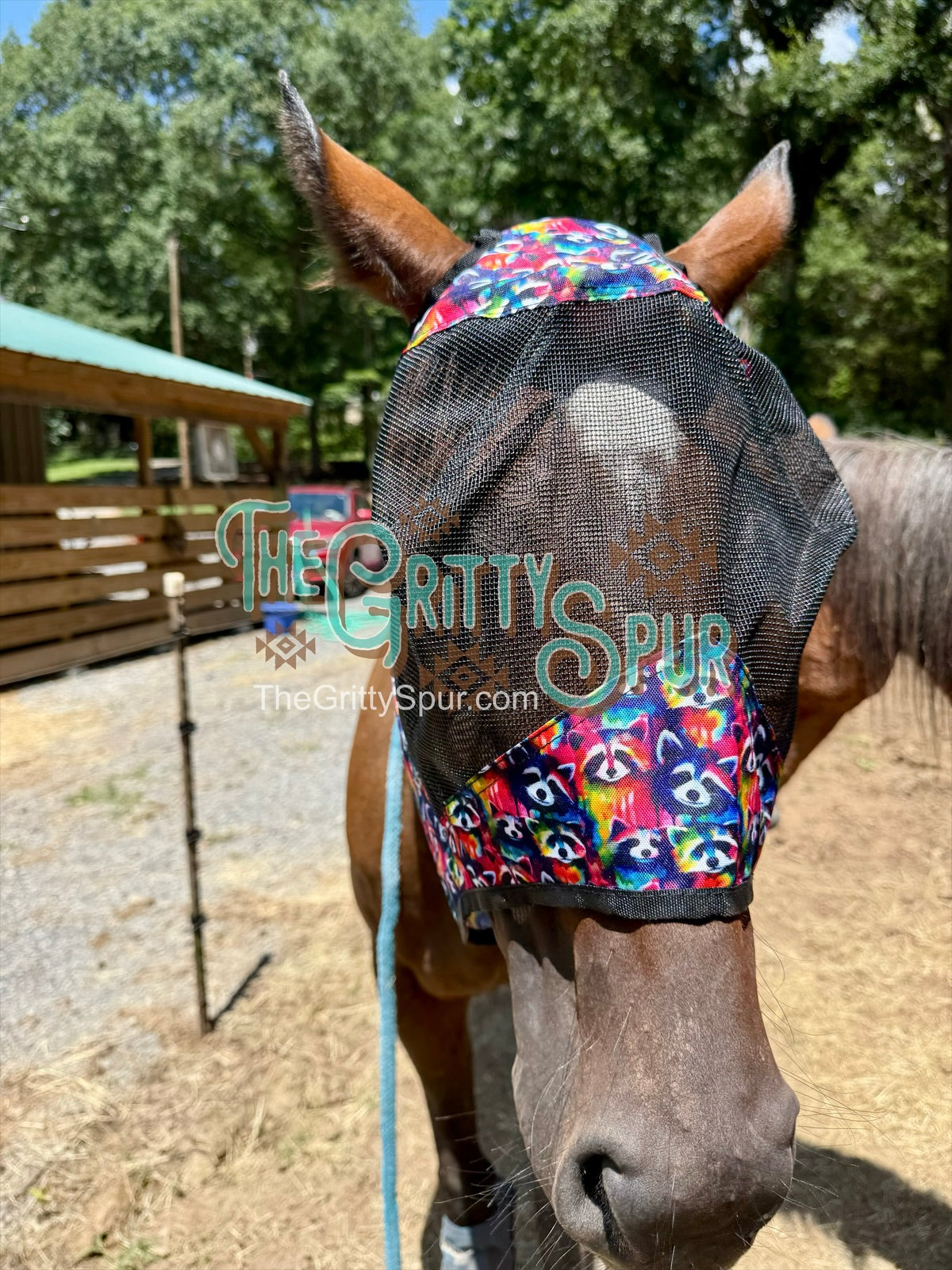 READY TO SHIP- Printed Fly Masks- ALL HORSE SIZE