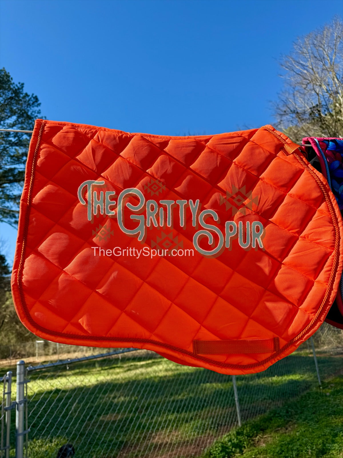 READY TO SHIP- English AP Saddle Pads