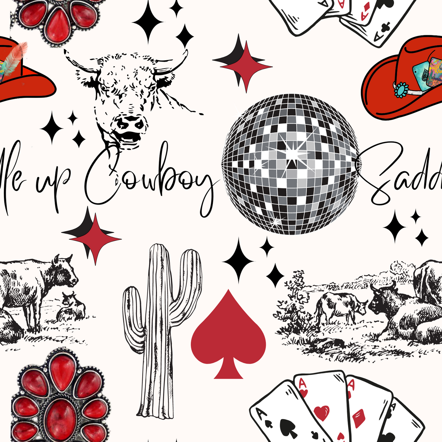 PRE ORDER- ALL DESIGNS INSIDE- Latigo Set