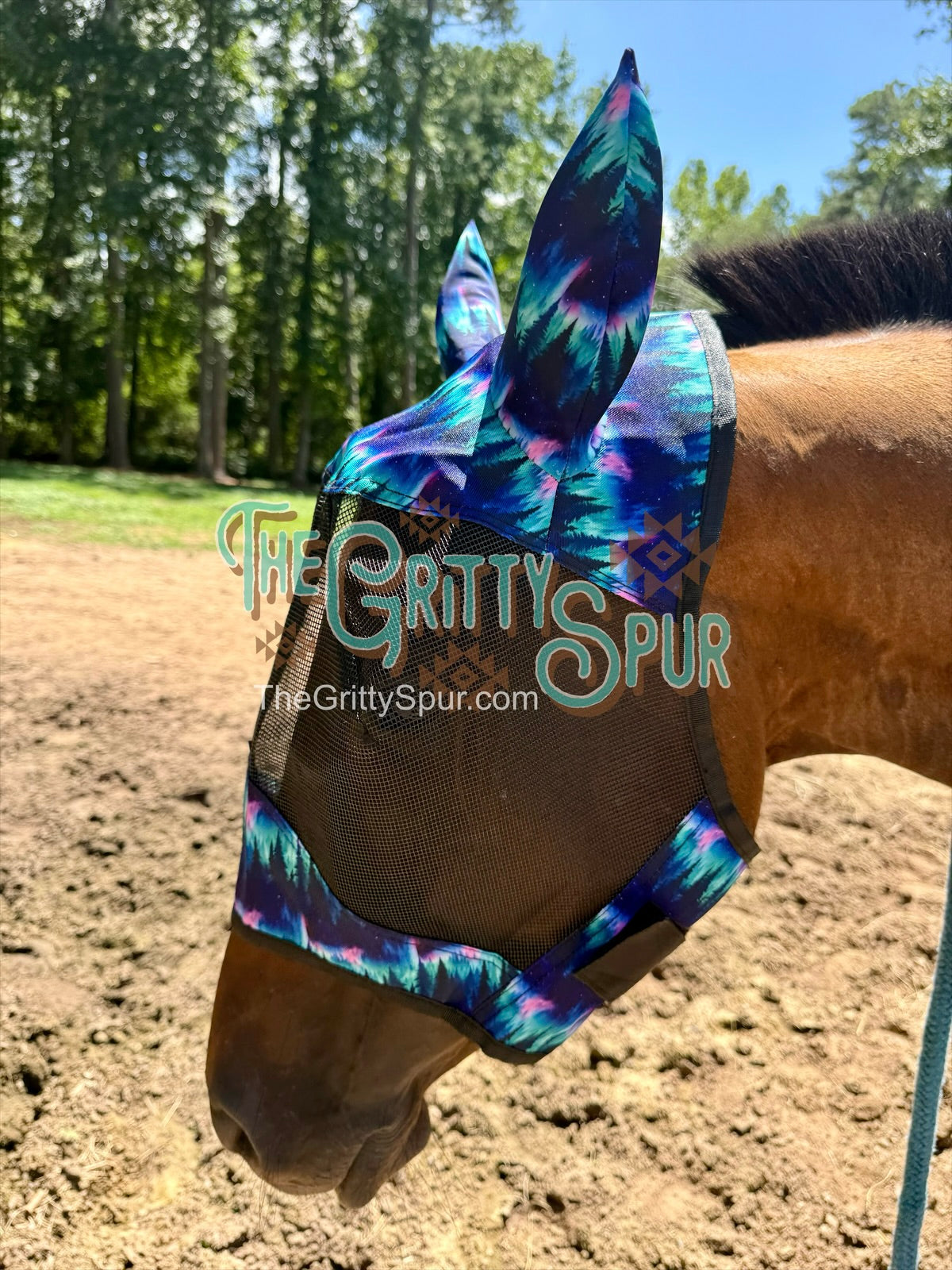 READY TO SHIP- Printed Fly Masks- ALL HORSE SIZE