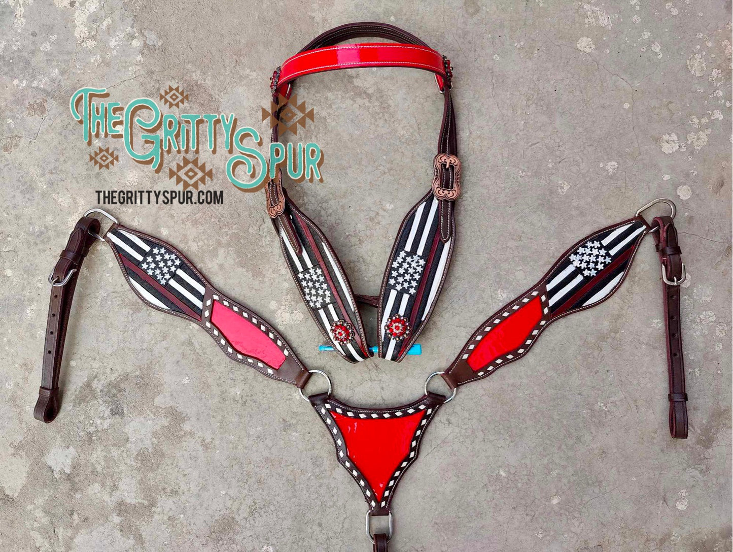 PRE-ORDER Thin line flag tack set CHOOSE LINE COLOR