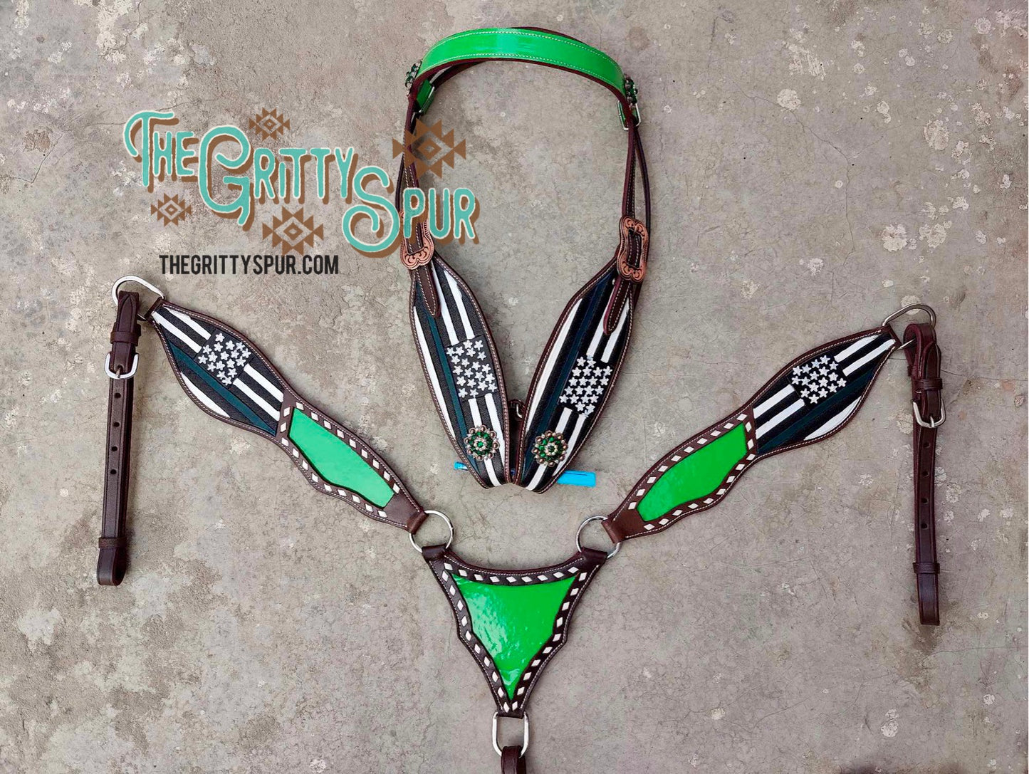 PRE-ORDER Thin line flag tack set CHOOSE LINE COLOR