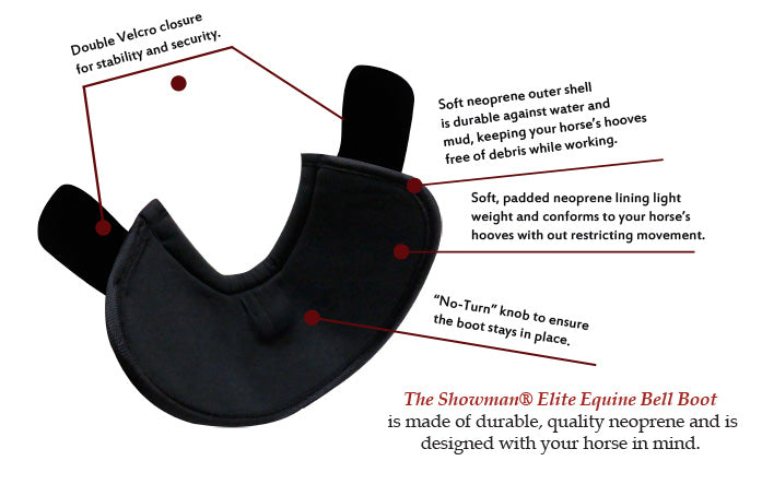 Elite Equine Bell Boot. Sold in pairs
