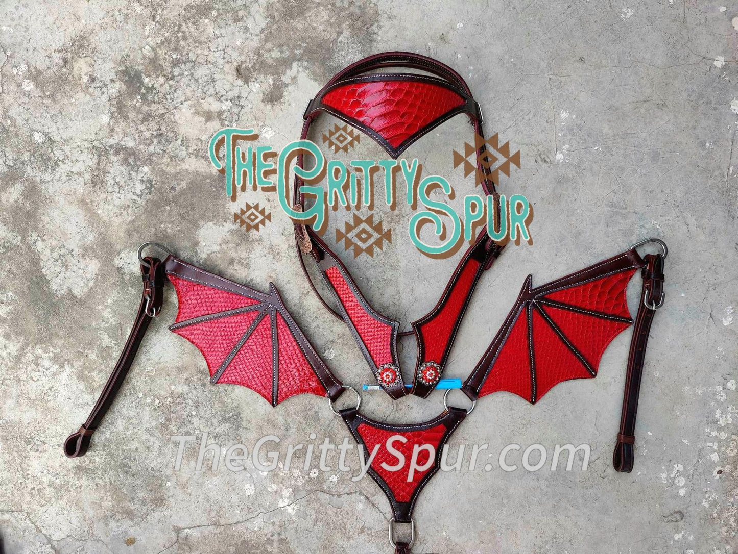 PRE ORDER- Red Gator Dragon Wing tack set