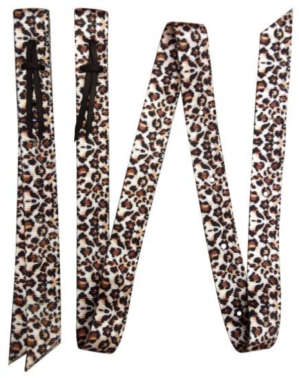 Premium Quality Cheetah Print Nylon tie strap and Off Billet set