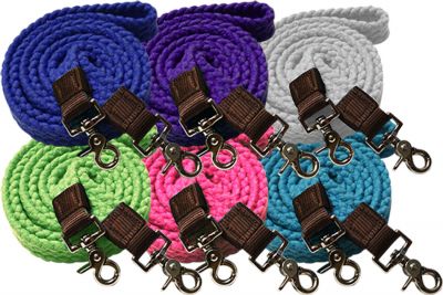 READY TO SHIP- Cotton roping or barrel reins
