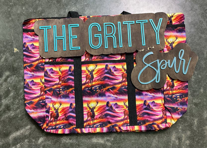 READY TO SHIP- Grooming Bags (all patterns inside)