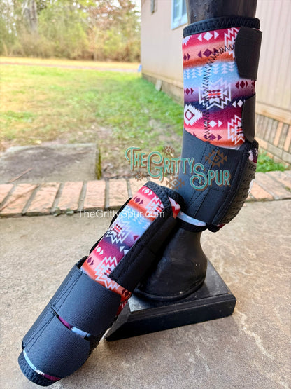 READY TO SHIP- Rubber Heel Sport Boots