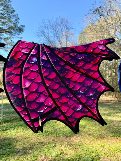 READY TO SHIP- Dragon Saddle Pad (all colors inside)