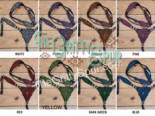 PRE ORDER- Spider Web Tack Set