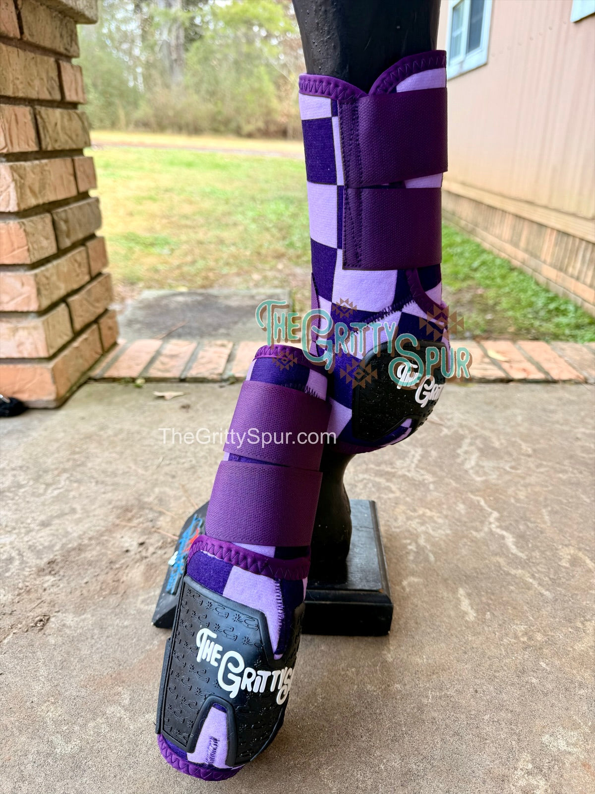 READY TO SHIP- Rubber Heel Sport Boots