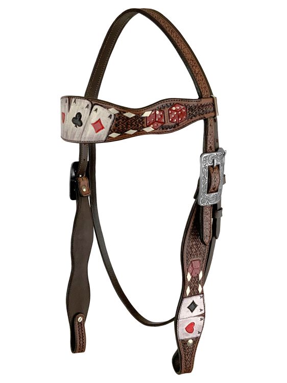 Double S Tooled Browband Bosal Set