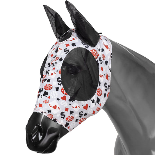 READY TO SHIP-Lucky Draw Lycra Fly Mask