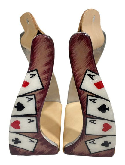 Poker, gambler, card stirrups