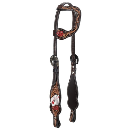 Diamond Flush One Ear Headstall