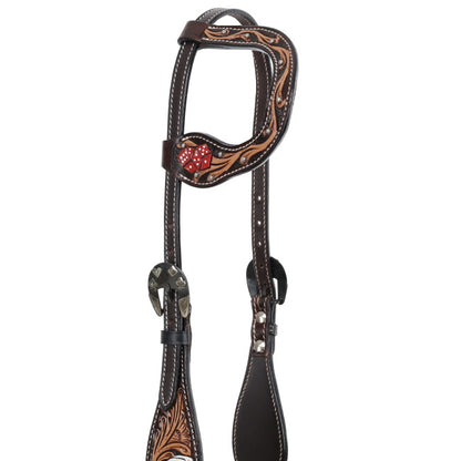 Diamond Flush One Ear Headstall