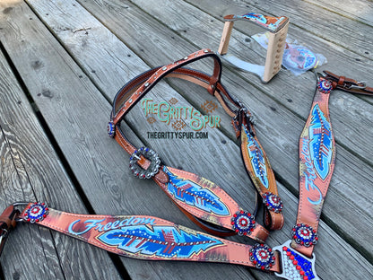 Freedom feather tack set