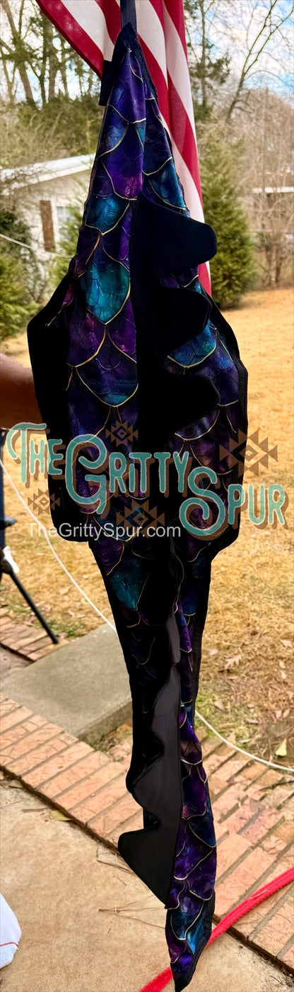 READY TO SHIP- Horse size Dragon Tail many colors inside