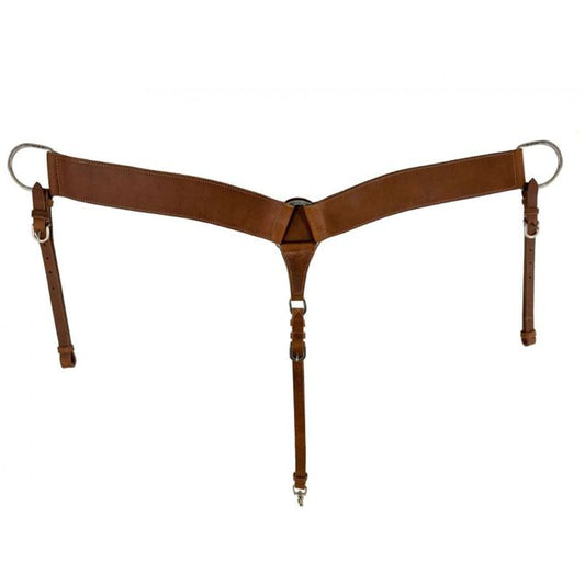 READY TO SHIP- Argentina Cow Leather Breastcollar