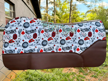 READY TO SHIP- Western Pattern Saddle Pads