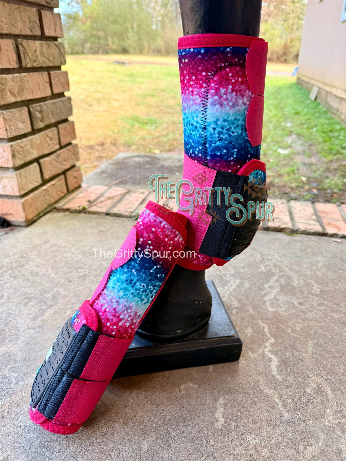 READY TO SHIP- Rubber Heel Sport Boots