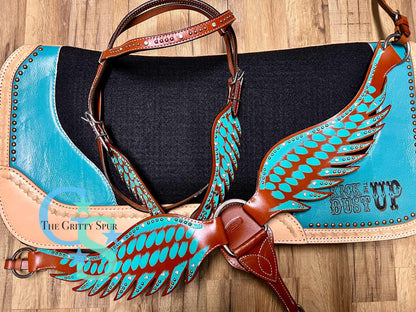 BUNDLE DEAL Saddle pad and wing tack set