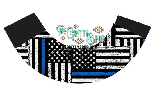 PRE ORDER- Thin Blue Line Bell Boots